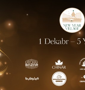 New year village at Port Baku Mall!