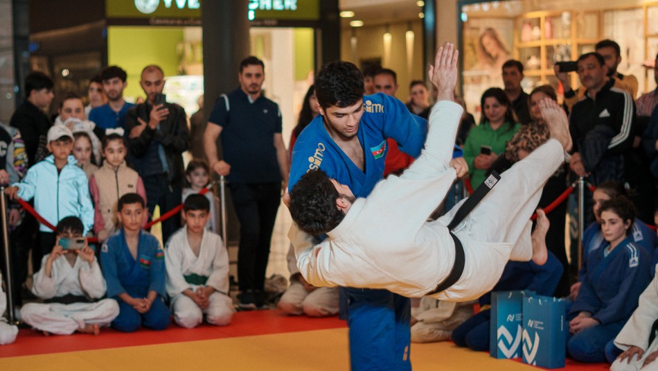 Master Classes on Judo at Ganja Mall!